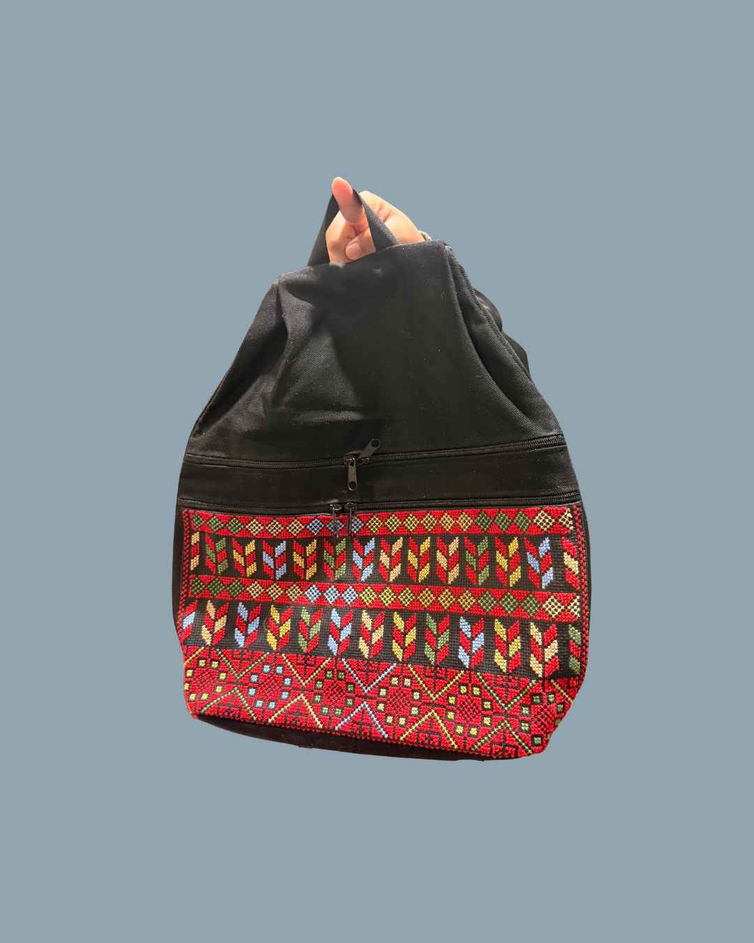 Handmade Tatreez Backpack