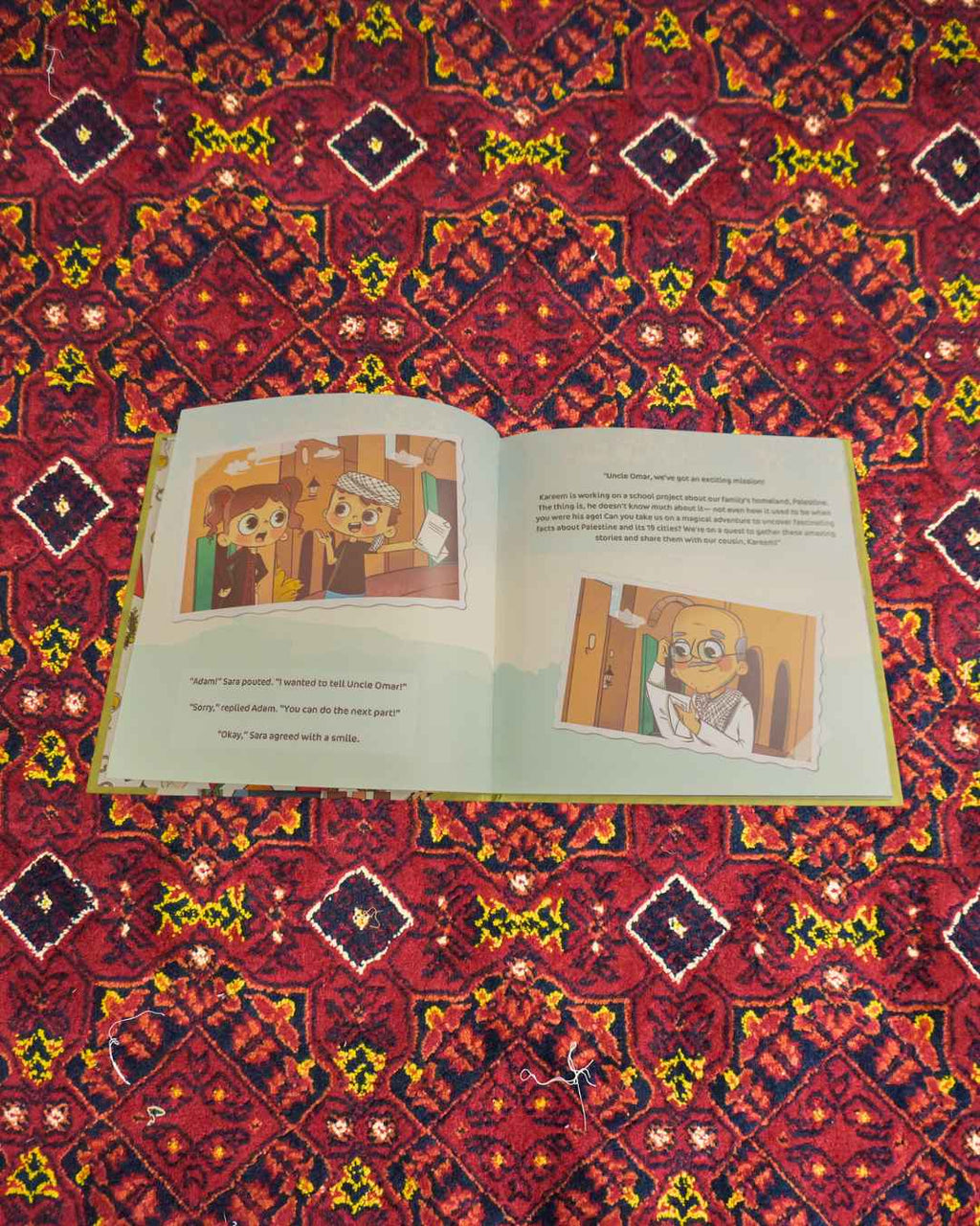 Tell me about Palestine story book (Hardcover 52-pages)
